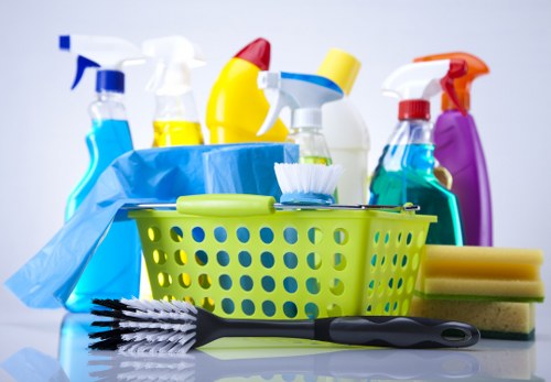 Commercial cleaning team servicing an office in Ealing