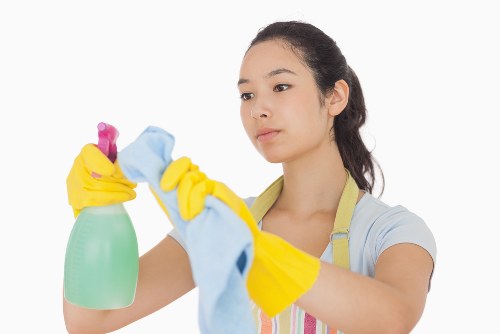 Regular commercial cleaning for an office building in Ealing