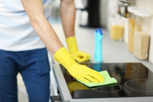 Hard floor cleaning process for residential and commercial spaces in Ealing