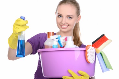 Commercial deep cleaning in an Ealing workspace