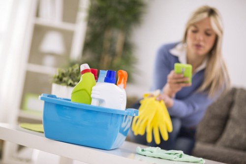 Detailed bathroom deep cleaning in Ealing property